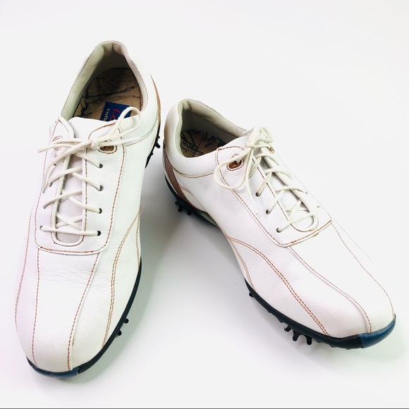 FootJoy LoPro Collection White Golf Shoes Spikes Size 6.5 M sportswear - Picture 3 of 9